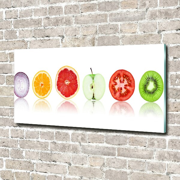 Schilderij op glas Fruit en groenten