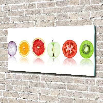 Schilderij op glas Fruit en groenten