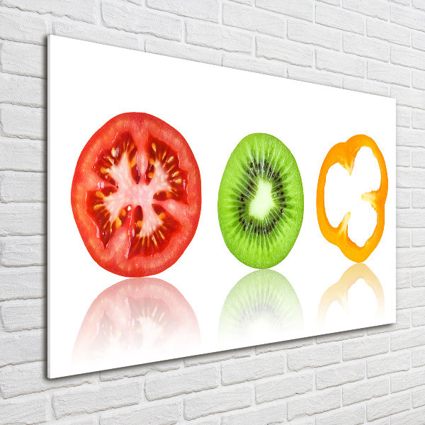 Schilderij op glas Fruit en groenten