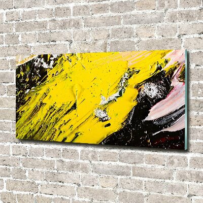 Foto schilderij op glas Abstracte textuur