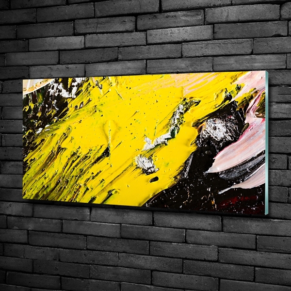 Foto schilderij op glas Abstracte textuur