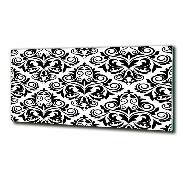 Foto schilderij op glas Ornamenten achtergrond