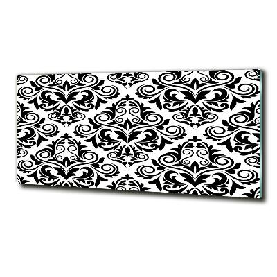 Foto schilderij op glas Ornamenten achtergrond