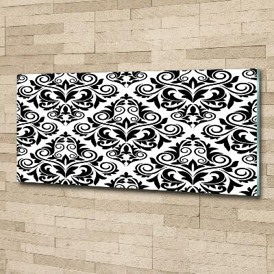 Foto schilderij op glas Ornamenten achtergrond