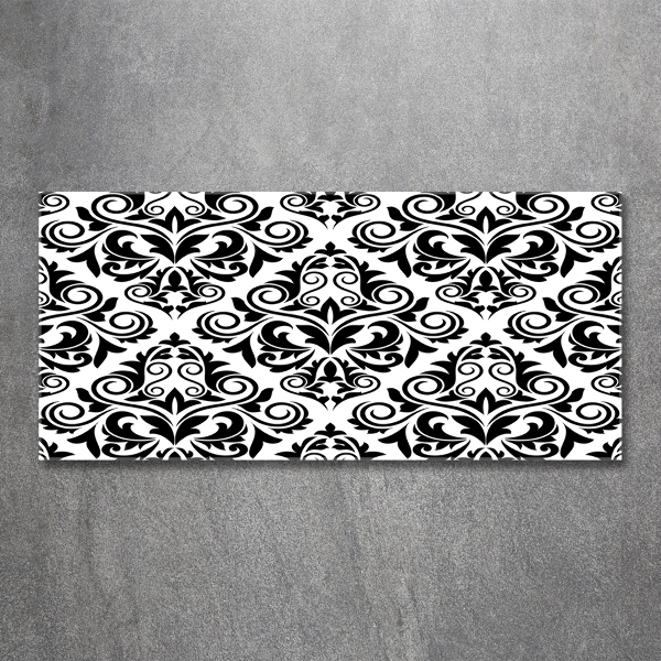 Foto schilderij op glas Ornamenten achtergrond