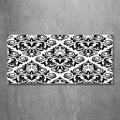 Foto schilderij op glas Ornamenten achtergrond