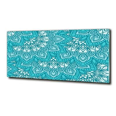 Foto schilderij op glas Ornamenten