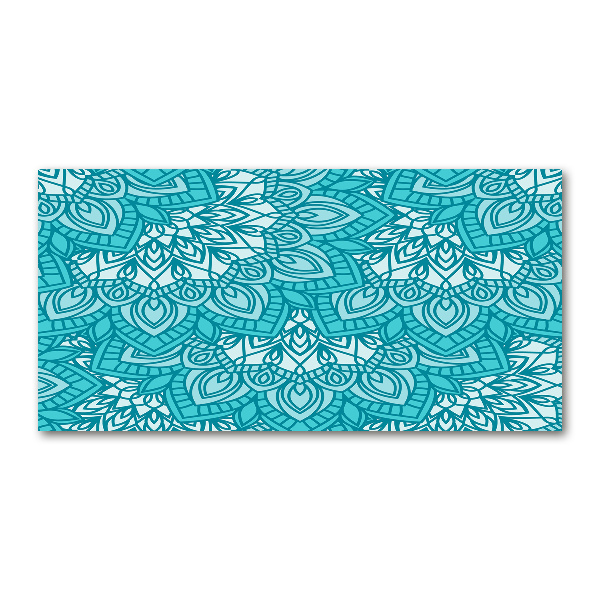 Foto schilderij op glas Ornamenten