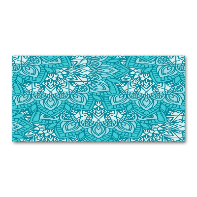 Foto schilderij op glas Ornamenten