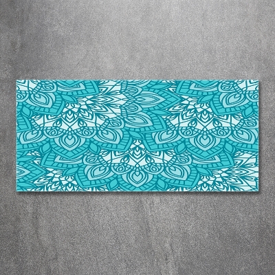 Foto schilderij op glas Ornamenten