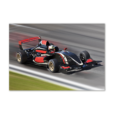 Schilderij glas Formule 1