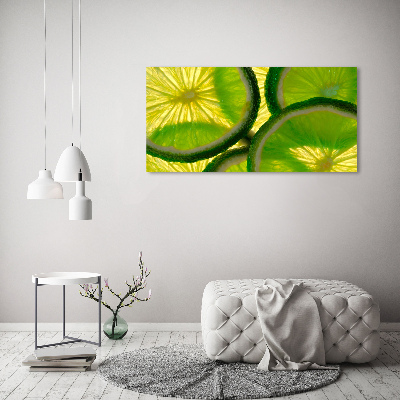 Foto schilderij op glas Limoen