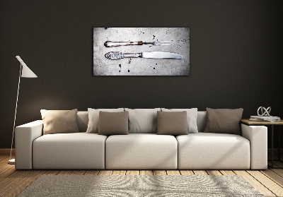 Schilderij op glas Bestek