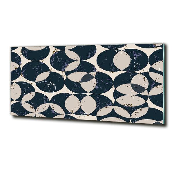 Foto schilderij op glas Geometrische achtergrond