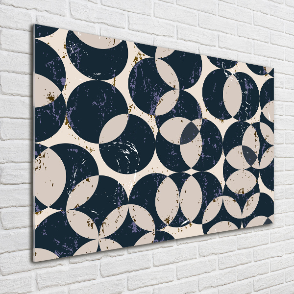 Foto schilderij op glas Geometrische achtergrond