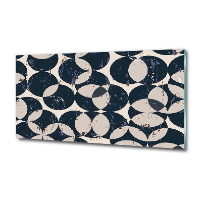 Foto schilderij op glas Geometrische achtergrond