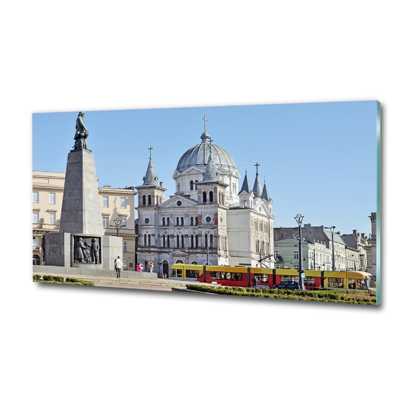 Glazen schilderij Vrijheidsplein Łódź