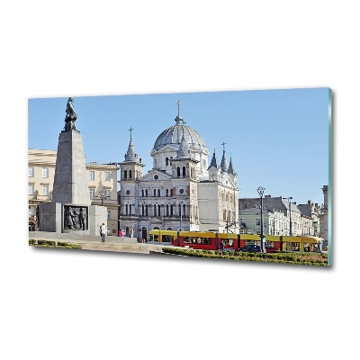 Glazen schilderij Vrijheidsplein Łódź