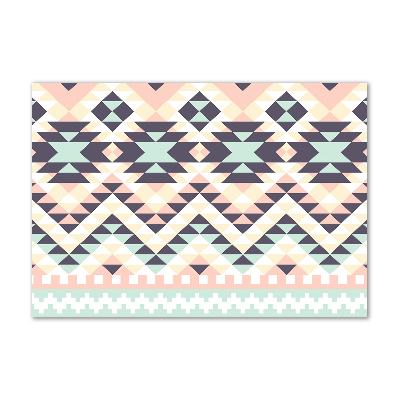 Schilderij glas Etnische achtergrond