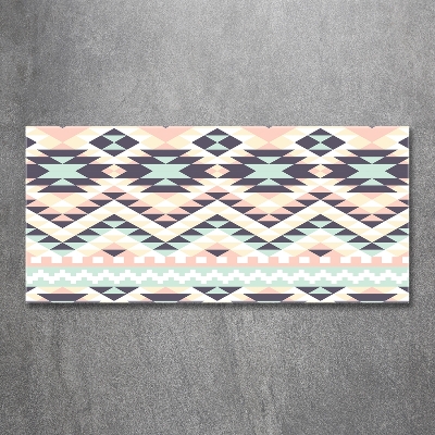 Schilderij glas Etnische achtergrond