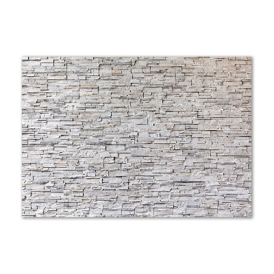 Glazen schilderij Stenen muur