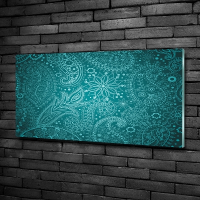 Schilderij glas Ornamenten