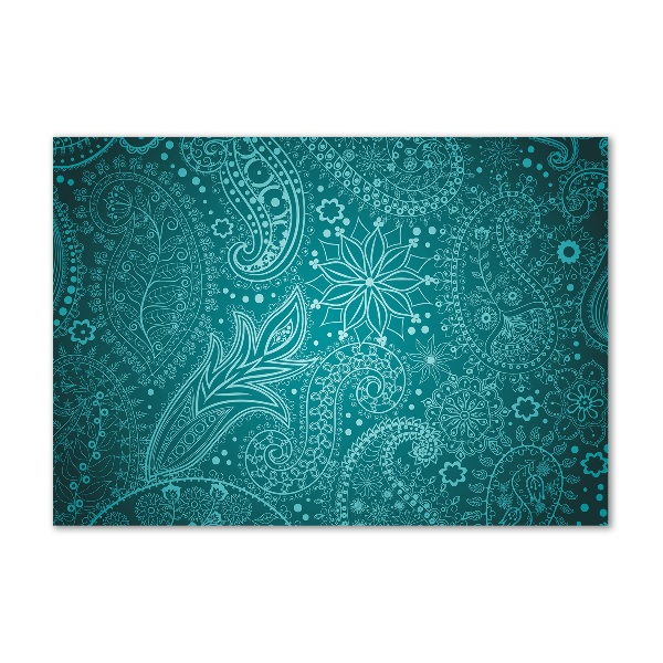 Schilderij glas Ornamenten