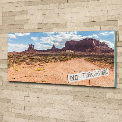 Schilderij op glas Arizona, VS