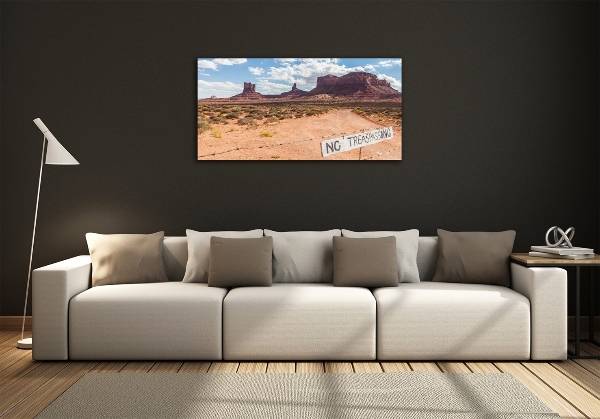 Schilderij op glas Arizona, VS