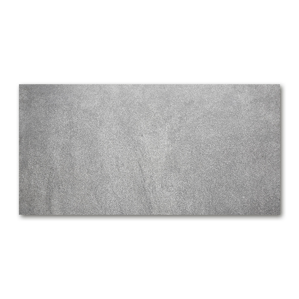 Schilderij glas Grijze muur