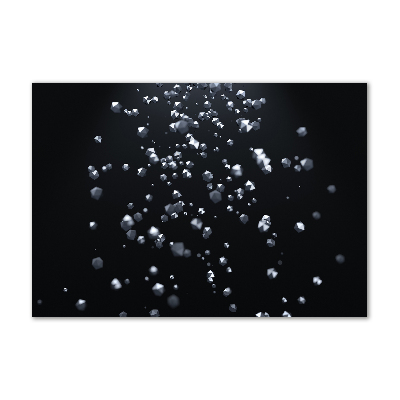 Foto schilderij op glas 3D-abstractie