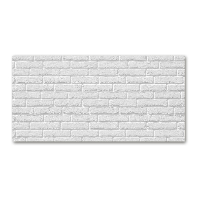 Glazen schilderij Bakstenen muur