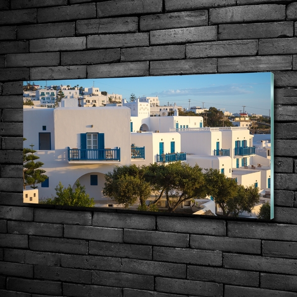Foto schilderij op glas Mykonos, Griekenland