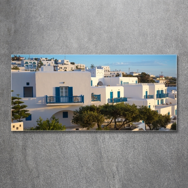 Foto schilderij op glas Mykonos, Griekenland
