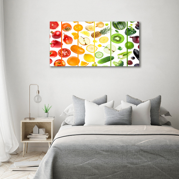 Schilderij op glas Fruit en groenten