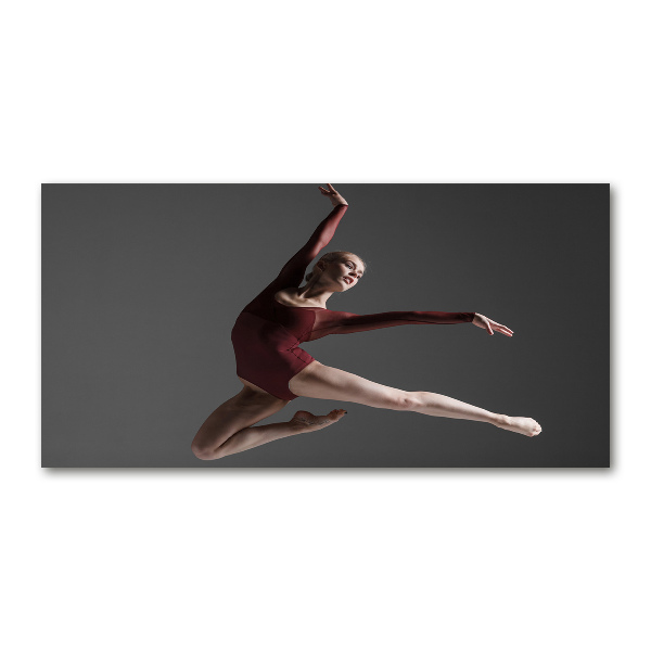 Foto schilderij op glas Moderne dans