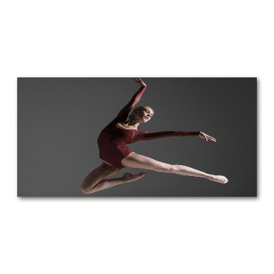 Foto schilderij op glas Moderne dans