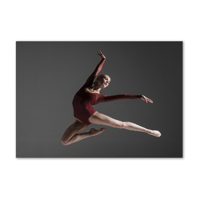 Foto schilderij op glas Moderne dans