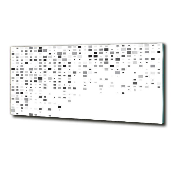 Foto schilderij op glas Abstracte vierkanten