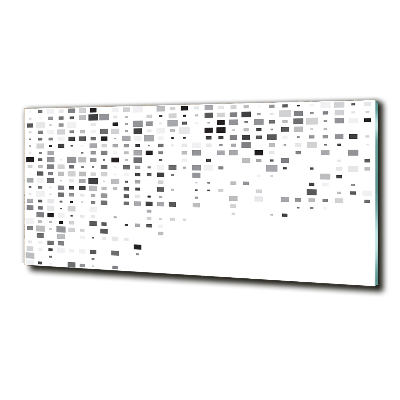 Foto schilderij op glas Abstracte vierkanten