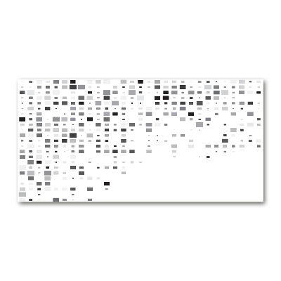 Foto schilderij op glas Abstracte vierkanten