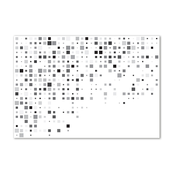 Foto schilderij op glas Abstracte vierkanten