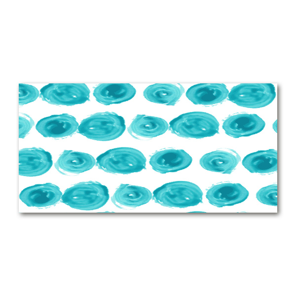 Glazen schilderij Stippen