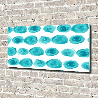 Glazen schilderij Stippen