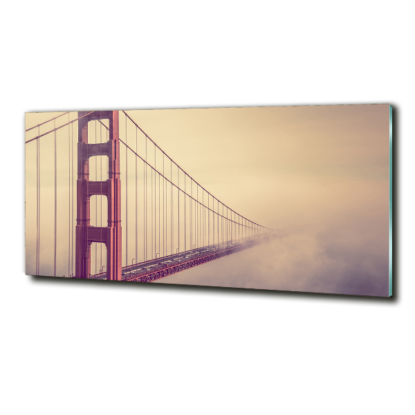 Schilderij glas San Francisco-brug
