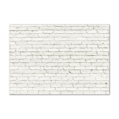 Schilderij glas Bakstenen muur