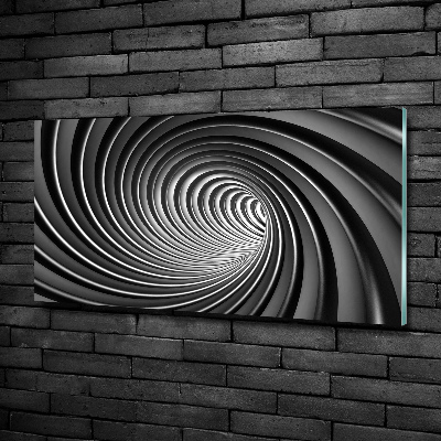 Foto schilderij op glas Abstracte wervel