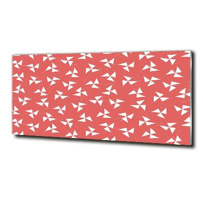 Foto schilderij op glas Geometrische achtergrond