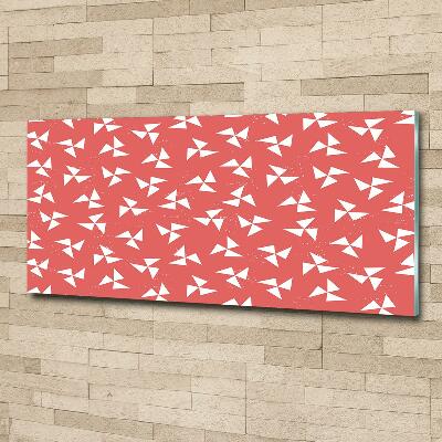 Foto schilderij op glas Geometrische achtergrond