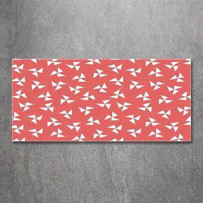 Foto schilderij op glas Geometrische achtergrond